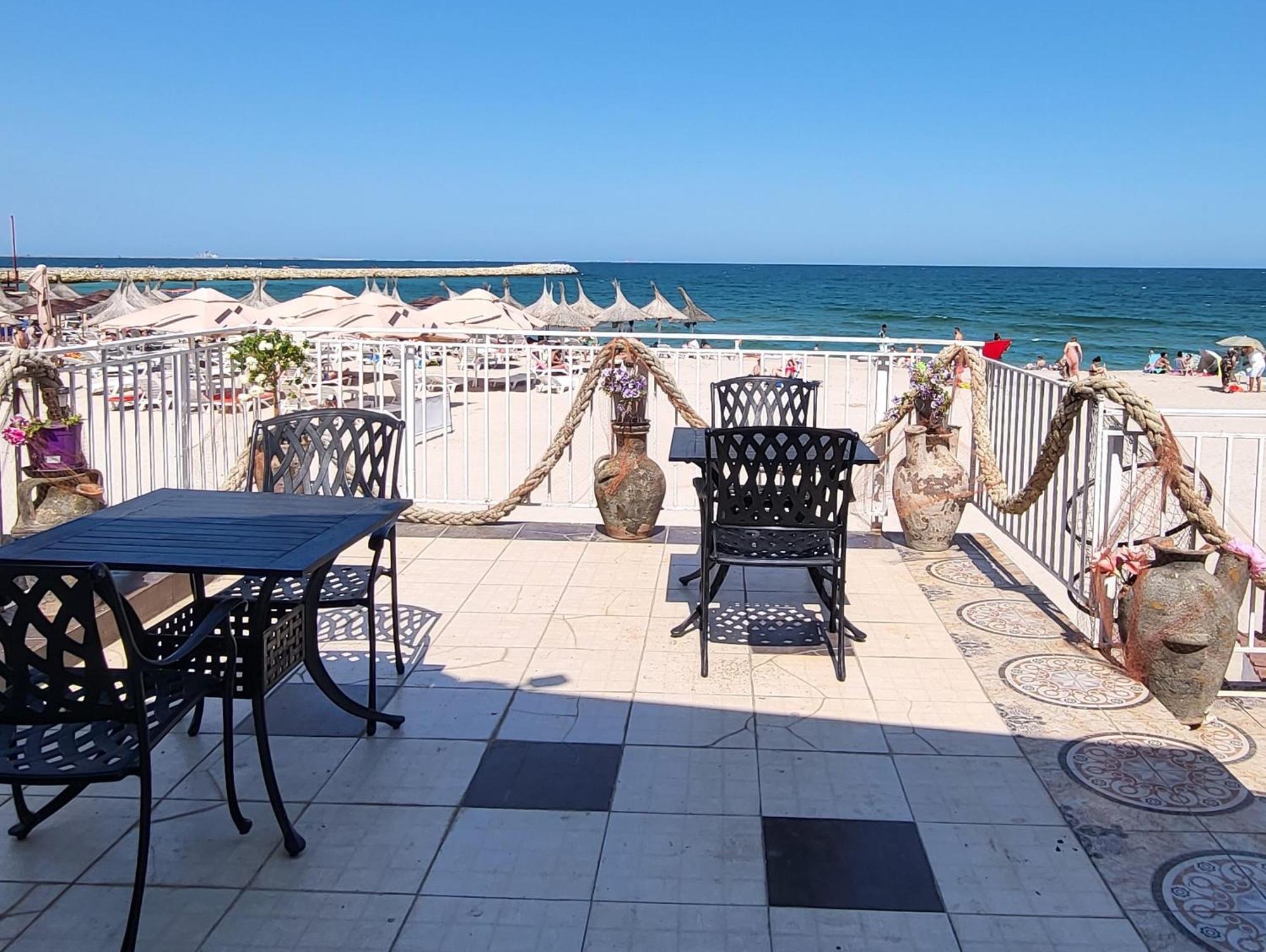 La Perla Bianca Residence Eforie Bagian luar foto
